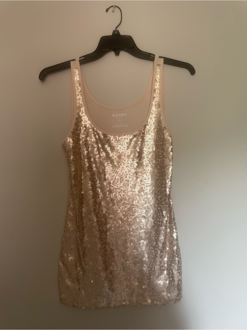 Old Navy: Gold Sequin Tank